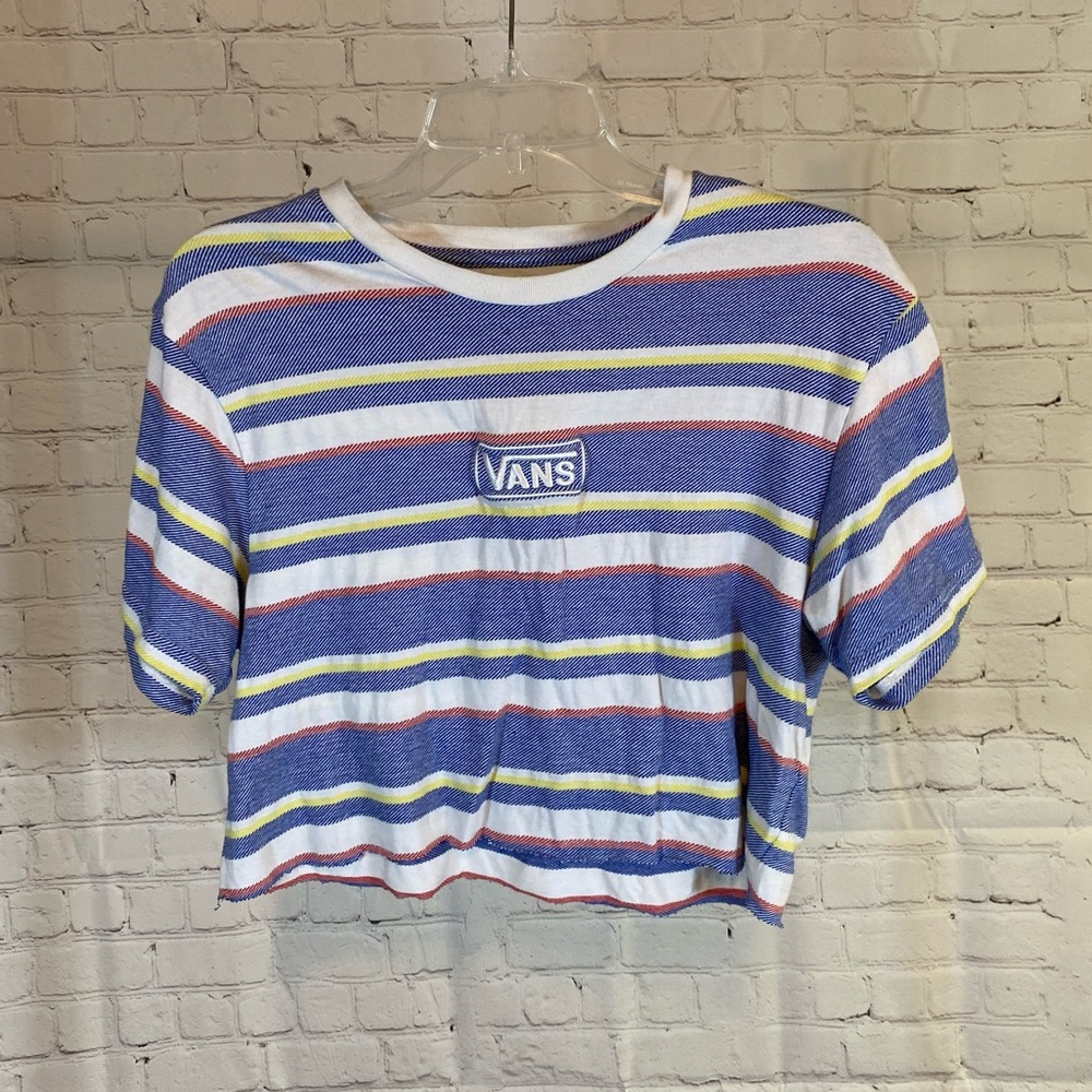 Cropped Vans T-Shirt - Picture 1 of 4